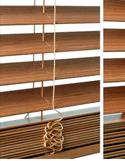 Горизонтальные бамбуковые жалюзи 50 мм
